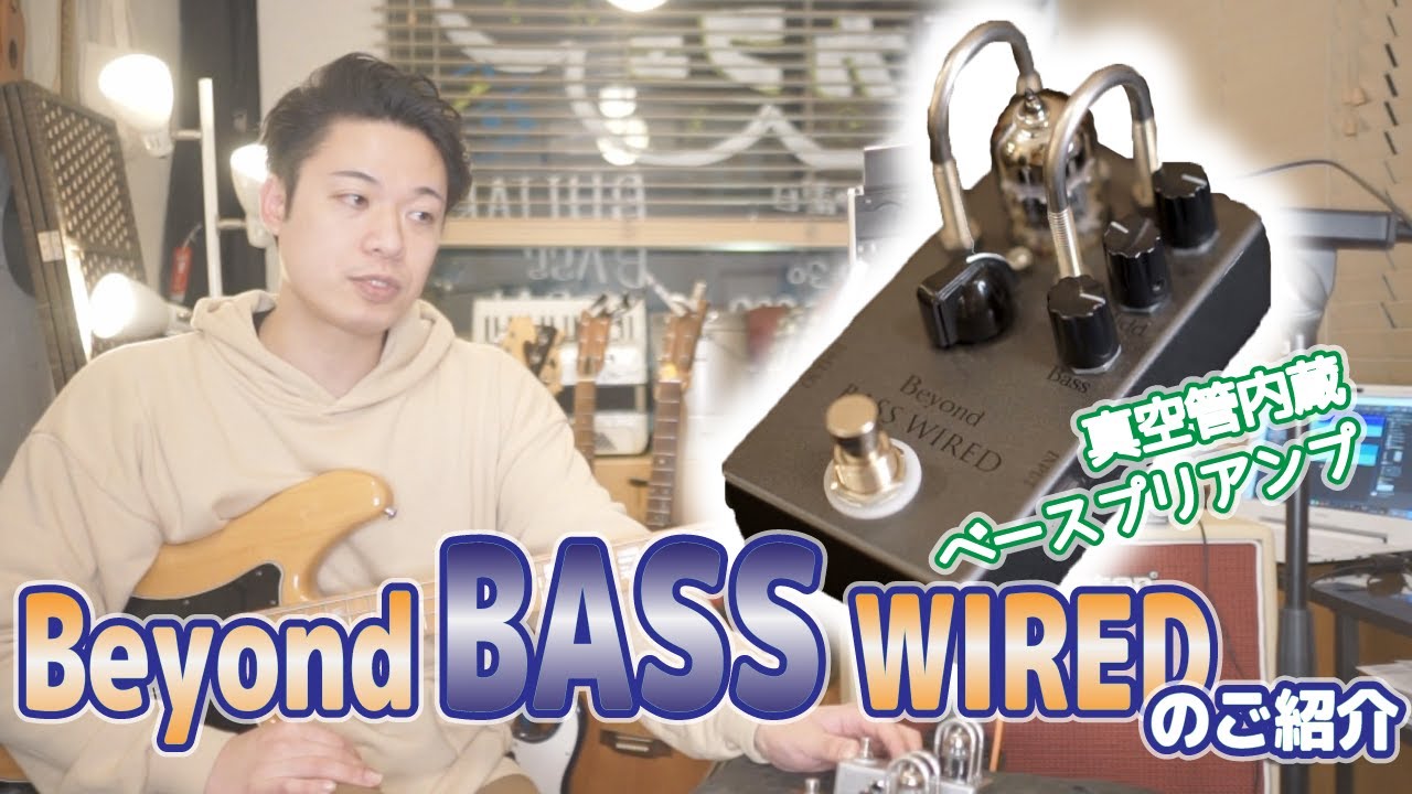 ベースレッスン？【真空管内蔵エフェクターBeyond BASS WIREDのご紹介