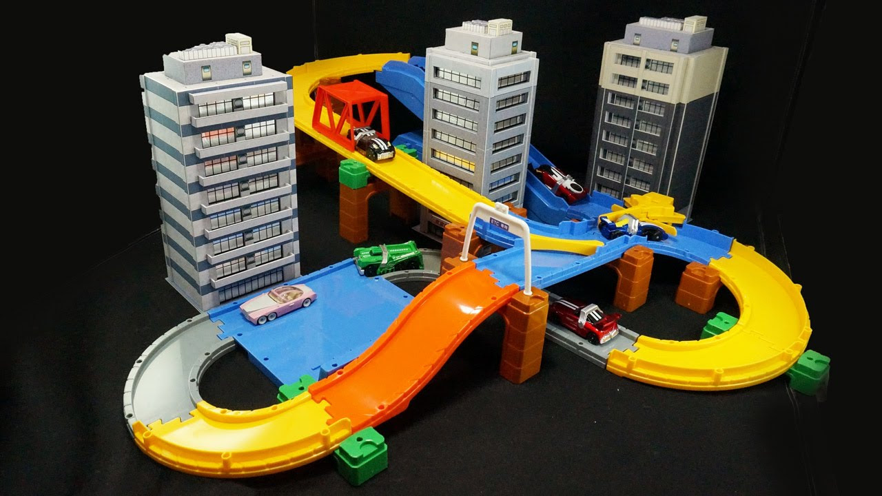 トミカ トミカシステム オート高速どうろセット+オートやまみちどうろ