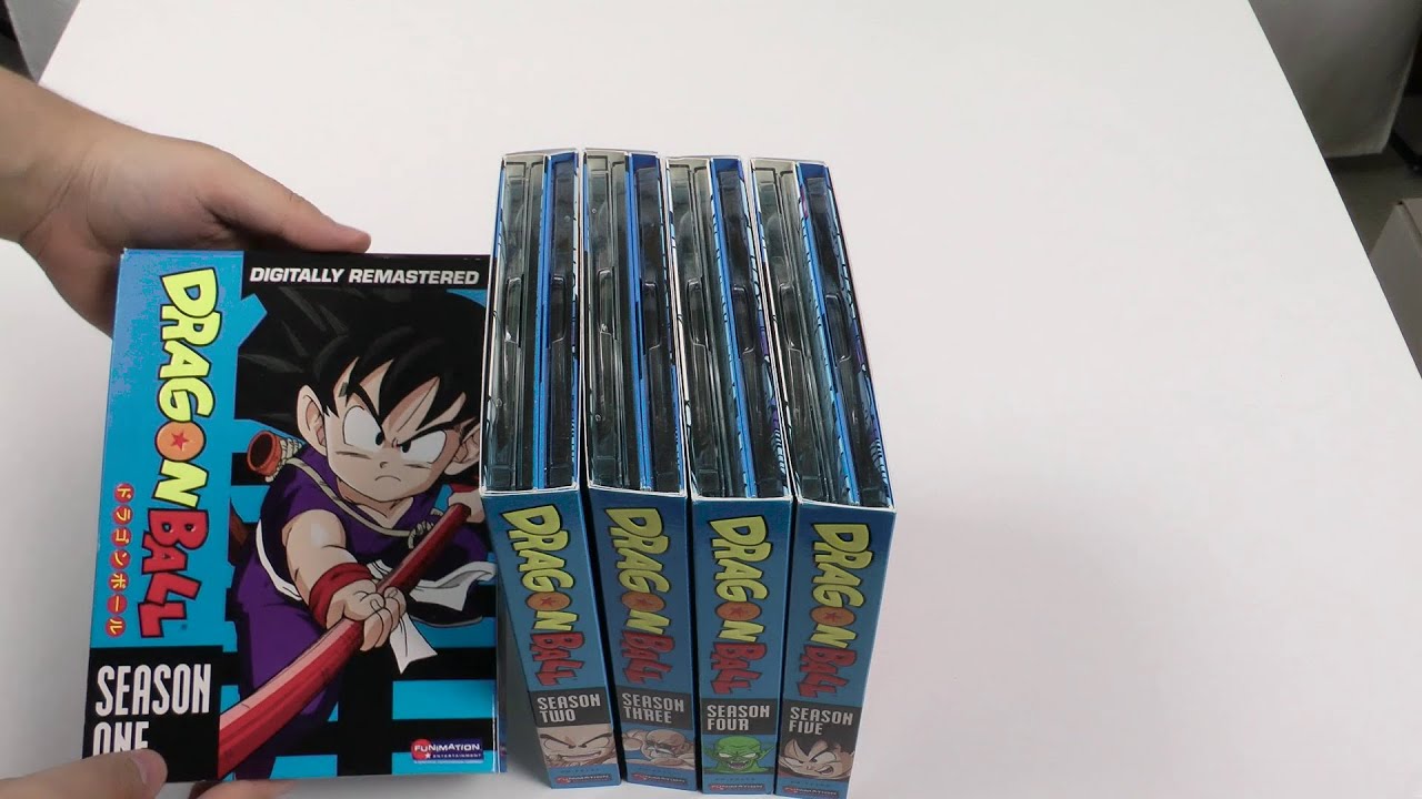 Dragon Ball Series Season 1-5 DVD Unboxing - YouTube