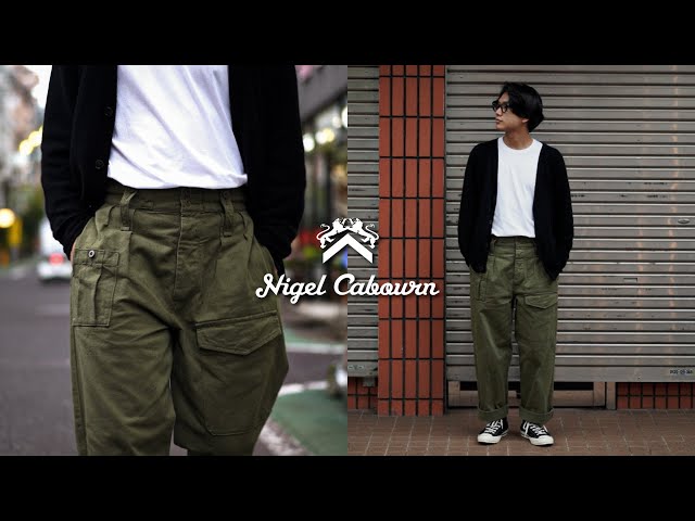 Military pants] The ultimate cargo pants, packed with military