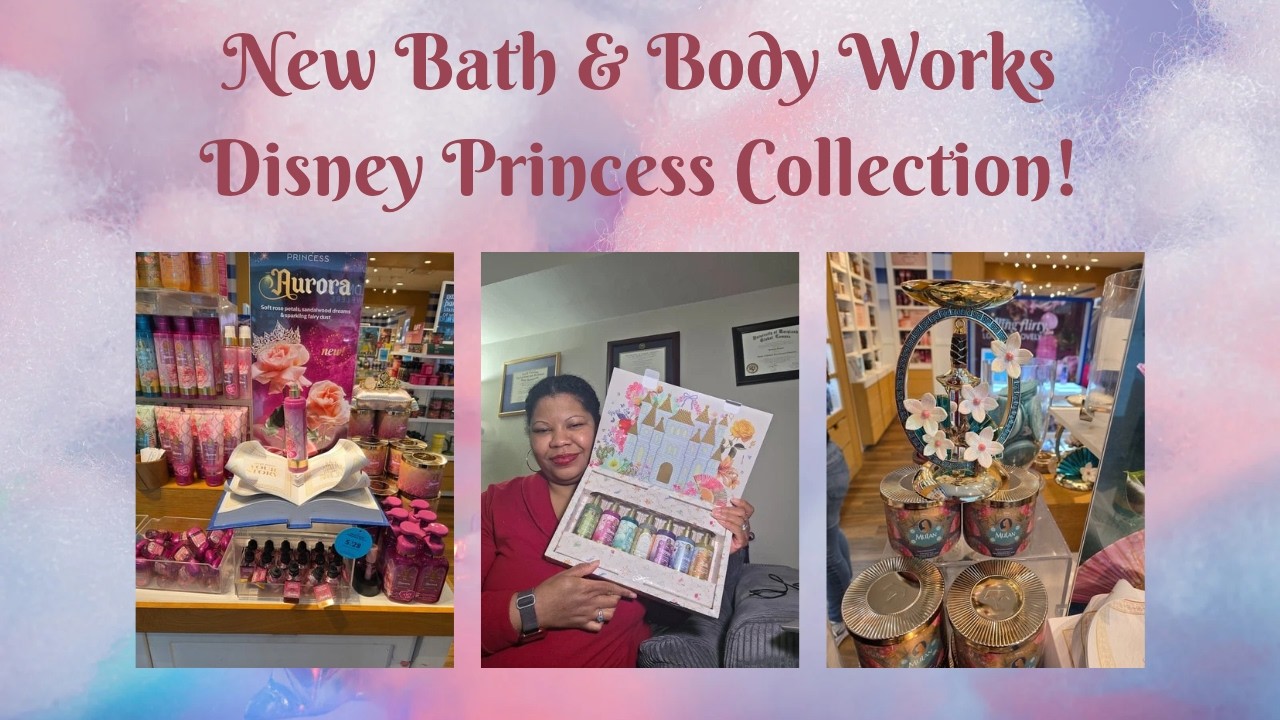 Bath & Body Works New Disney Princess Drop! - YouTube