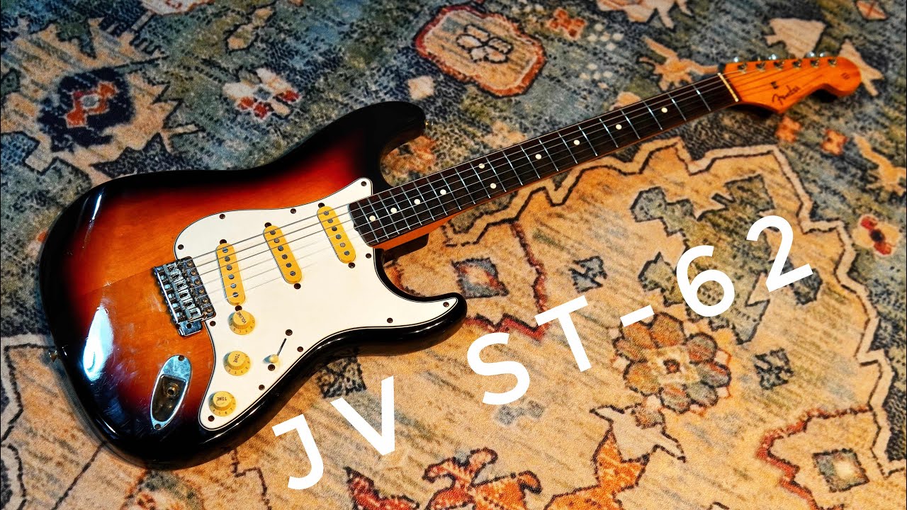 1983 Fender JV ST-62 Stratocaster - YouTube