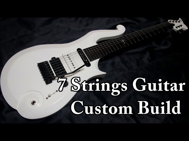7弦ギターを作ってみた【ギター製作】7-Strings Guitar Making - YouTube