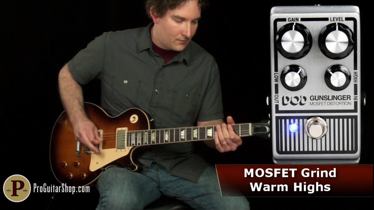 DOD Gunslinger MOSFET Distortion - YouTube