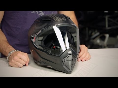 AGV AX-8 EVO Naked Carbon Helmet Review at RevZilla.com - YouTube