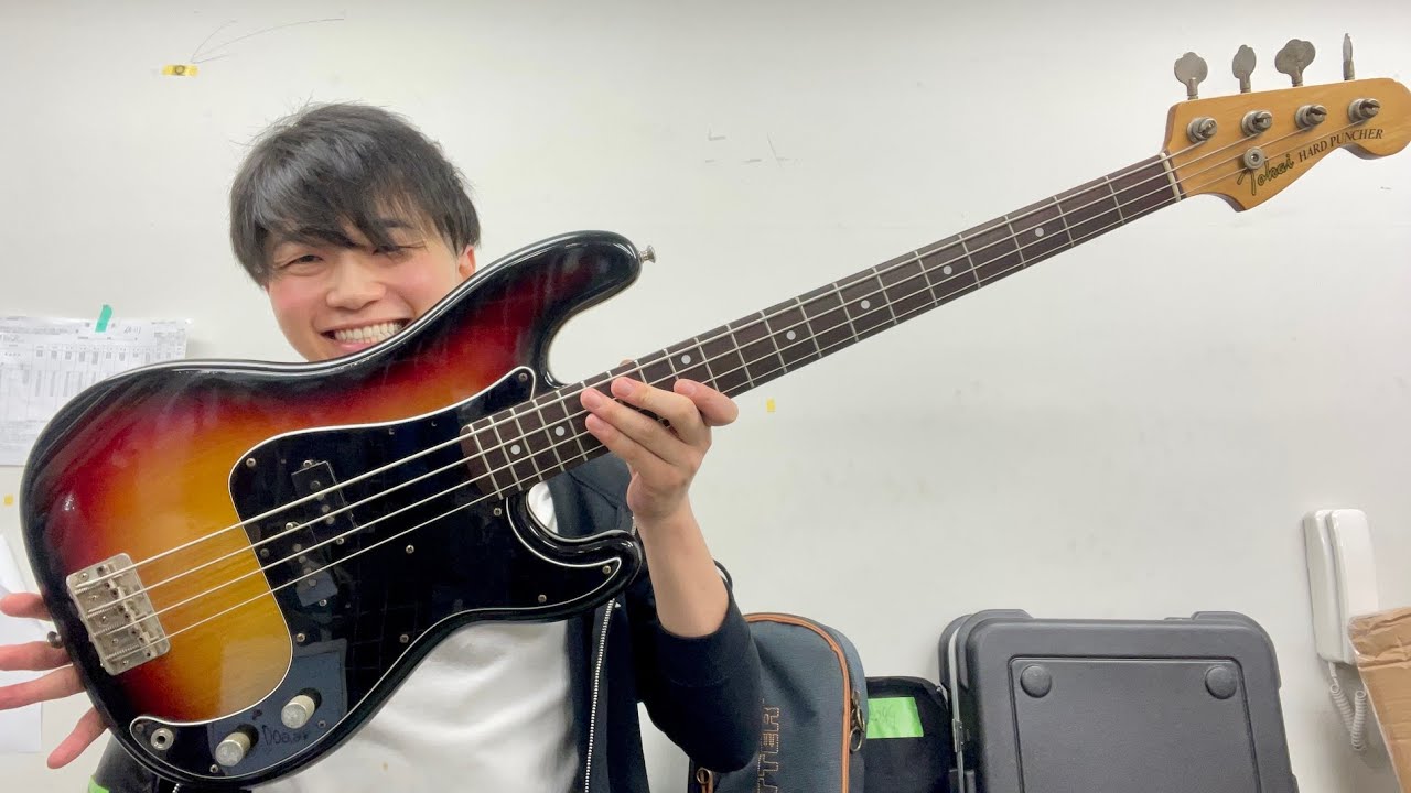 スパロゴ期のTokai PB、結構良いです！安いですし！【HARDPUNCHER