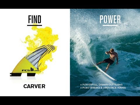 FCS II CARVER SIDE BYTE FIN SET - FCS JAPAN