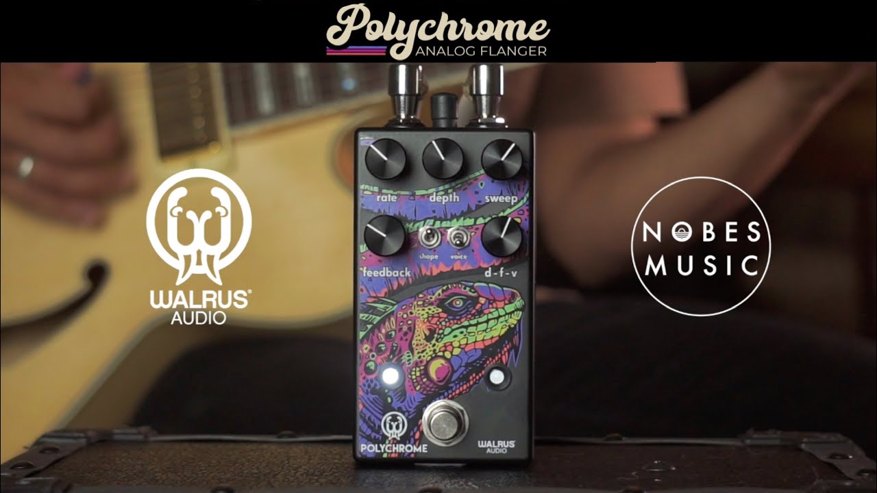 Walrus Audio Polychrome Flanger Guitar and Bass VI DEMO - YouTube