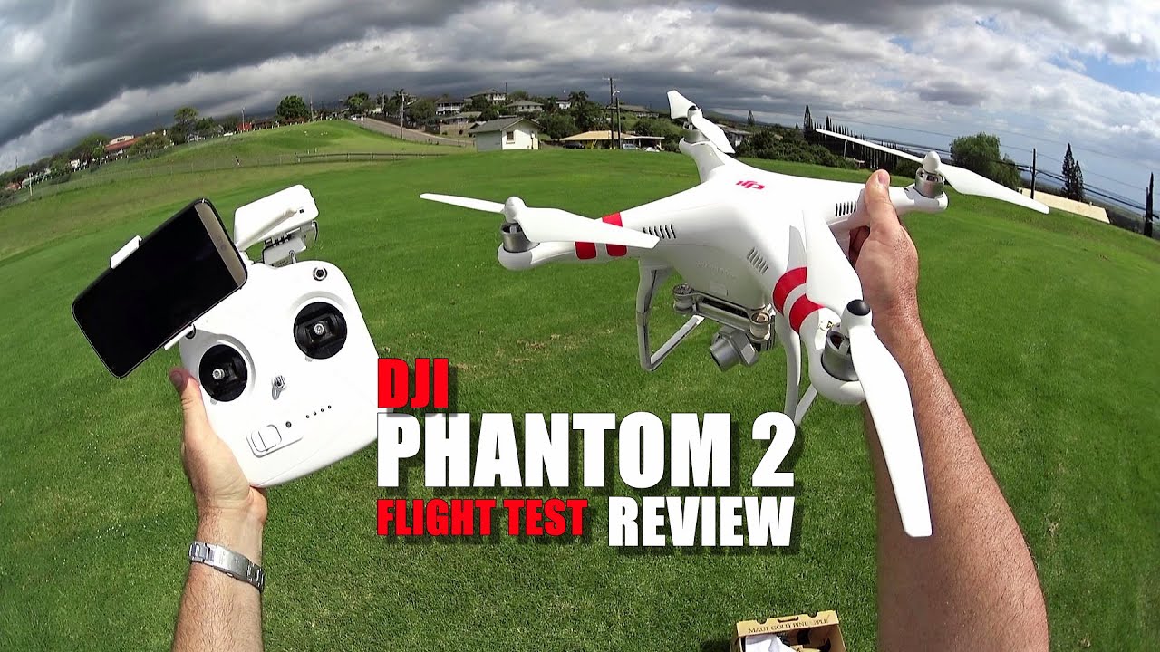 DJI PHANTOM 2 Review - [Flight Test - Vision+ Version] - YouTube