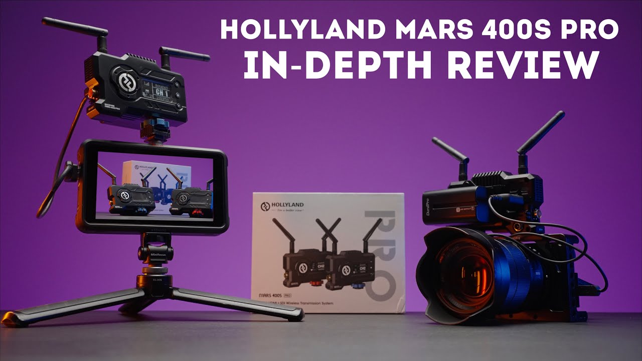 Hollyland Mars 400S Pro Wireless Video for streaming and