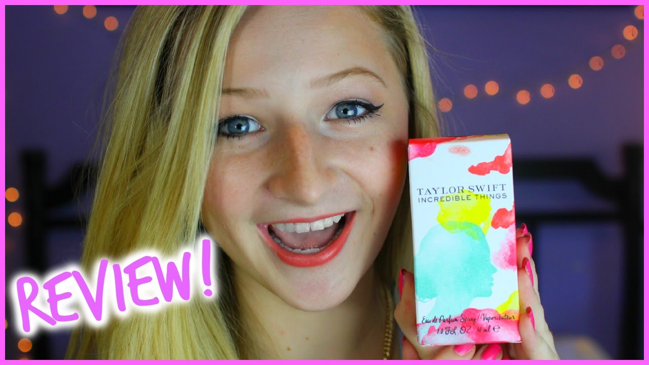 Taylor Swift Incredible Things Perfume Review! - YouTube