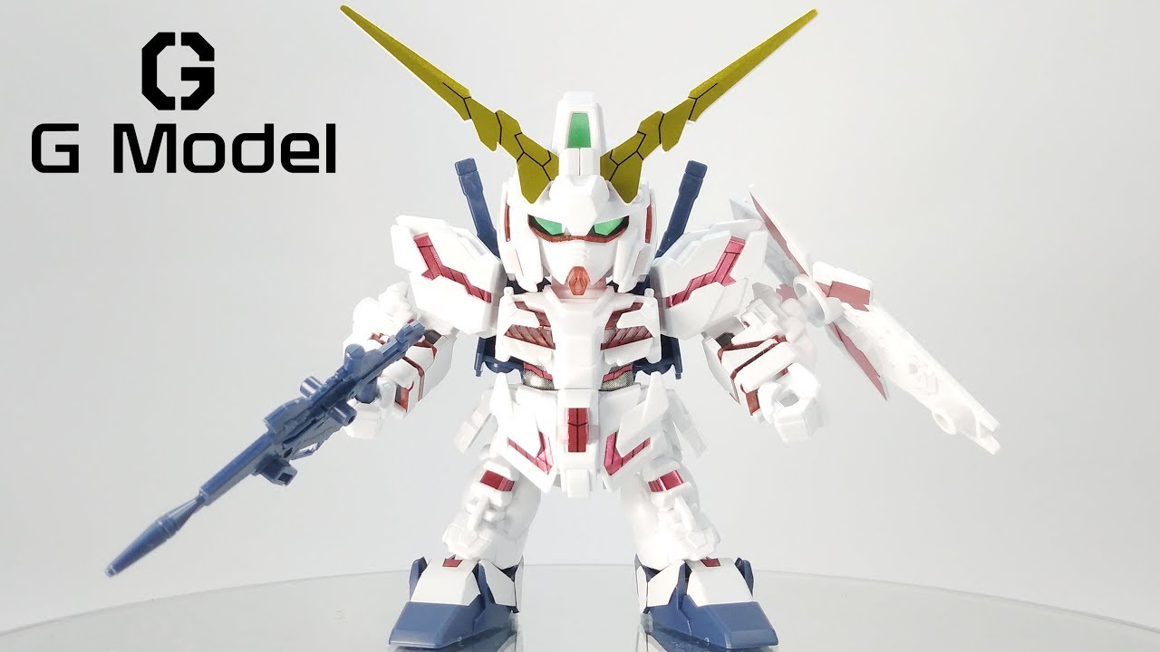 SD Gundam EX-Standard (SDEX) No.05 - Unicorn Gundam (Destroy Mode
