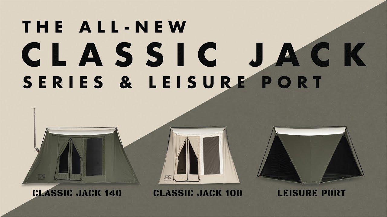 SPRINGBAR® CLASSIC JACK 100 CANVAS TENT– Springbar