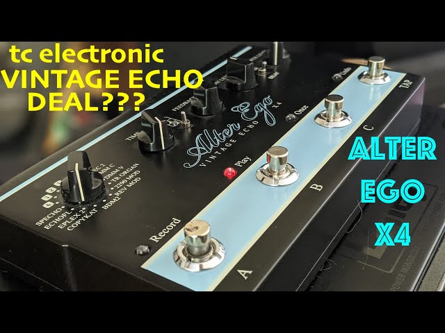TC Electronic Alter Ego X4 Vintage Echo - 