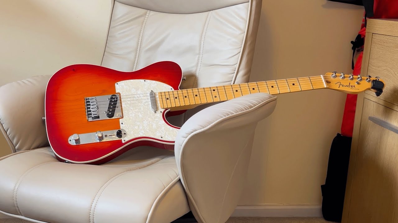 🎸 Fender American Deluxe Telecaster | Aged Cherry Burst | S1