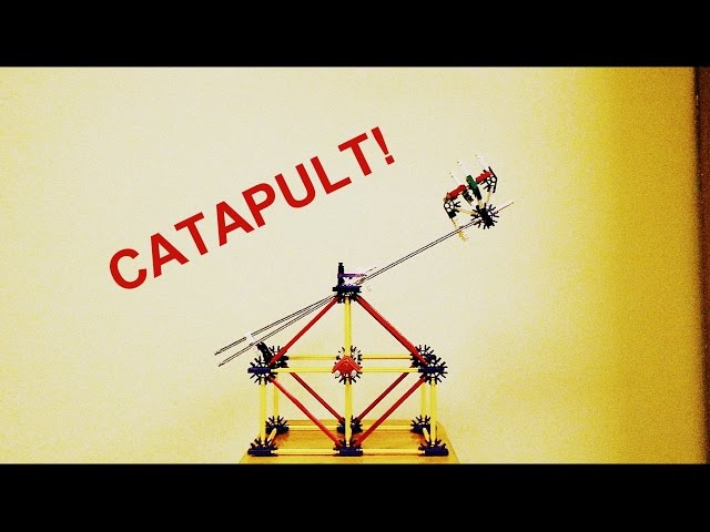 Easy K'nex Catapult - YouTube