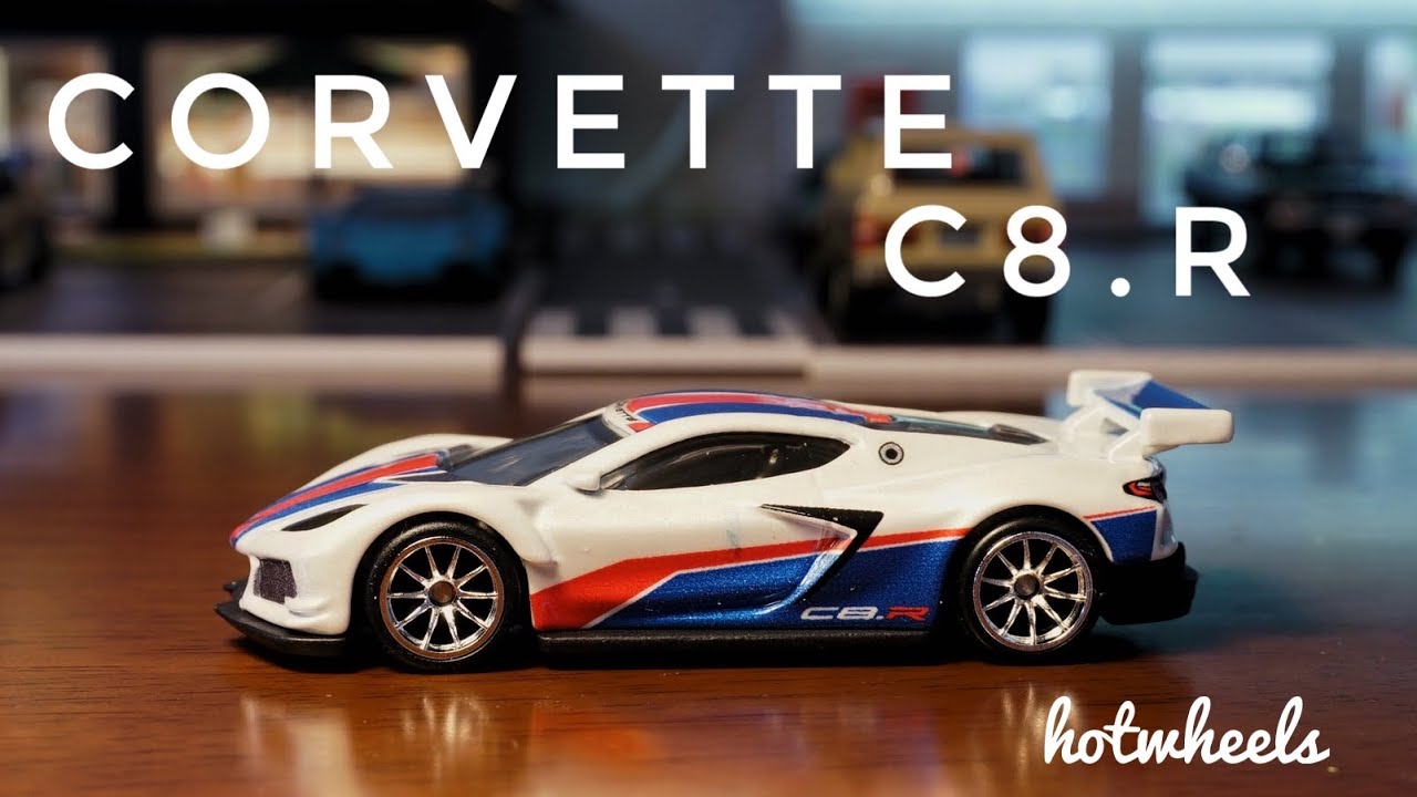 こだわりの作りのホットウィール ！ CORVETTE C8.R ミニカー