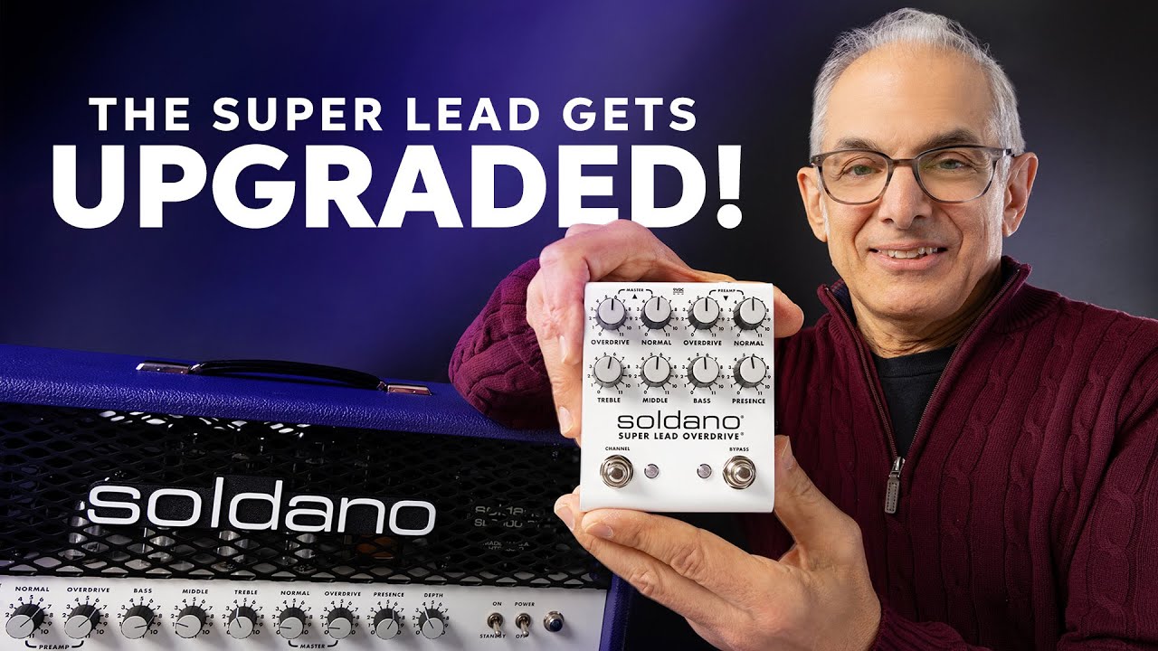 Soldano Super Lead Overdrive Plus Pedal Demo & Interview with Mike