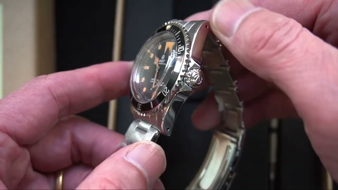 UNBOXING of WMT WATCHES ROYAL MARINE MI6-010A 