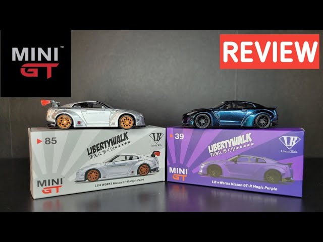 MINI GT リバティーウォーク LBWK GT-R マジックパープル Mini GT No
