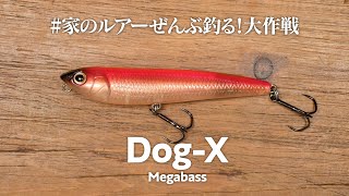 少年時代に憧れたドッグXで釣れるとめっちゃ嬉しい！【メガバスは違う