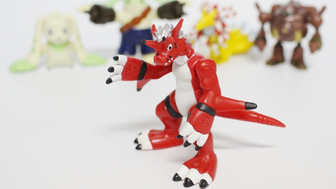 Growlmon(グラウモン)-Digimon 03 Tamer Action Figure-Rare Old Toys