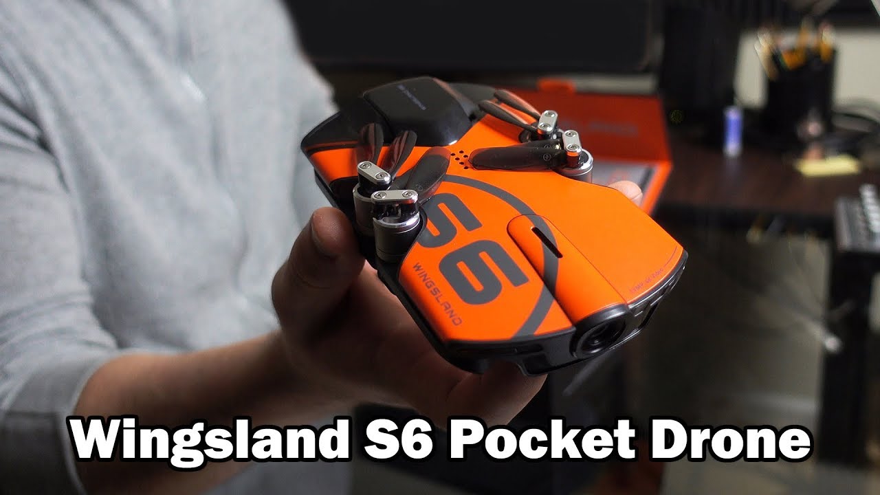 Wingsland S6 4k Pocket Drone - Is it Worth the Price? - YouTube
