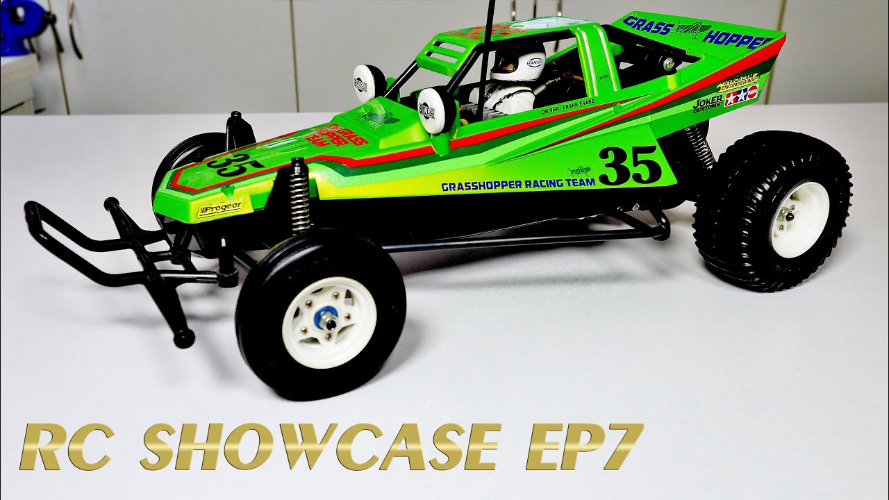 RC Showcase EP7 - Tamiya Grasshopper Candy Green Edition #47348