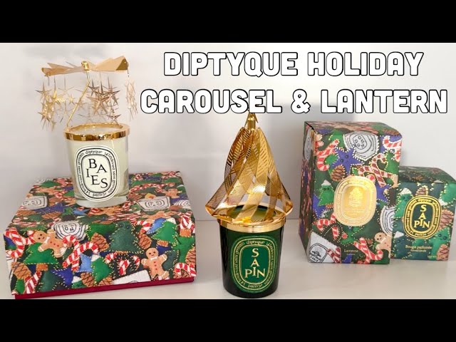 Diptyque Holiday Carousel & Lantern 2024🕯️✨ Diptyque Sapin
