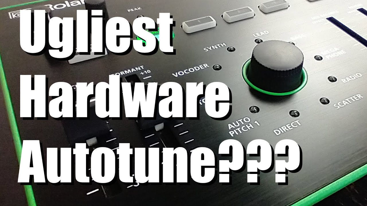 Roland VT-3 Vocoder Demonstration - YouTube