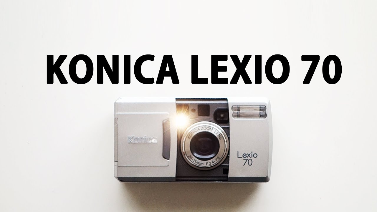 konica lexio camera review and photo. konica camera - YouTube
