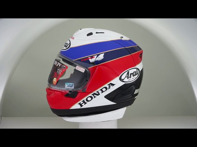 Arai RX-7V HONDA RC30 - YouTube