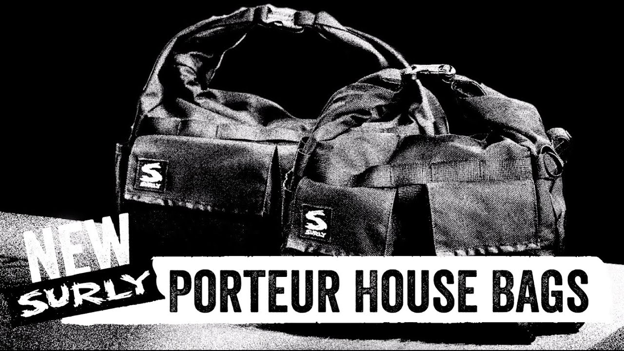 SURLY* porteur house bag 2.0 (black) - BLUE LUG ONLINE STORE
