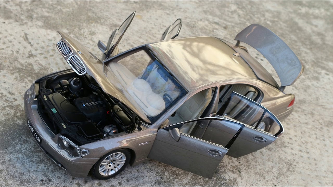 1:18 BMW 745i E65 - Kyosho [Unboxing] - YouTube