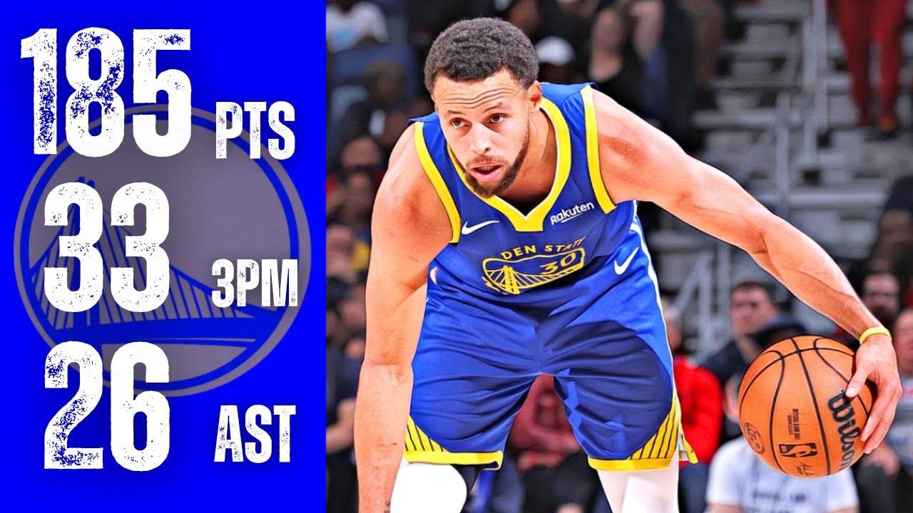 ステフィン・カリーの驚異的な今季初6連戦 | ゴールデンステート