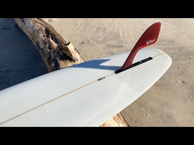 Experimenting with a Greenough Stage 6 Fin in an 8'6