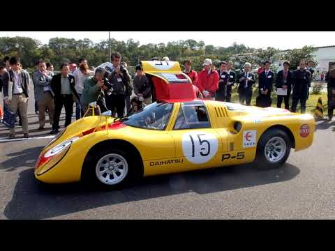 ダイハツ Pー5 1／43スケール ダイハツのレーシングカー『P-5』は