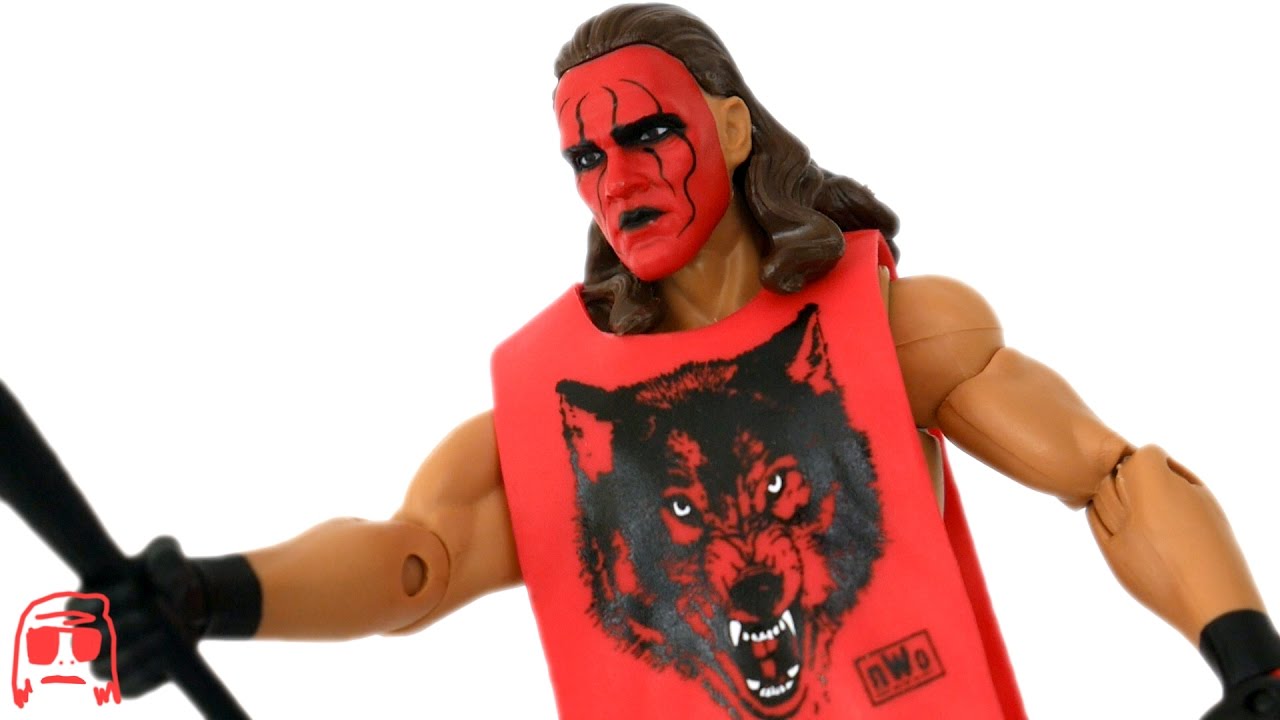 Wolfpac Sting NWO WWE Ringside Collectibles Exclusive Elite Toy