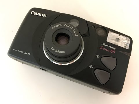 Canon Autoboy Luna 85 PANORAMA AiAF - YouTube