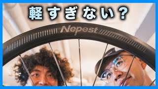 セラミックベアリングにカーボンスポーク!?コレでもかと詰め込んだ