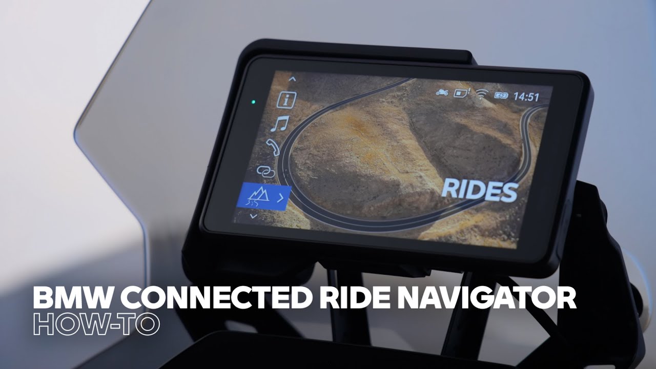 The BMW ConnectedRide Navigator — BMW Motorrad How-To - YouTube