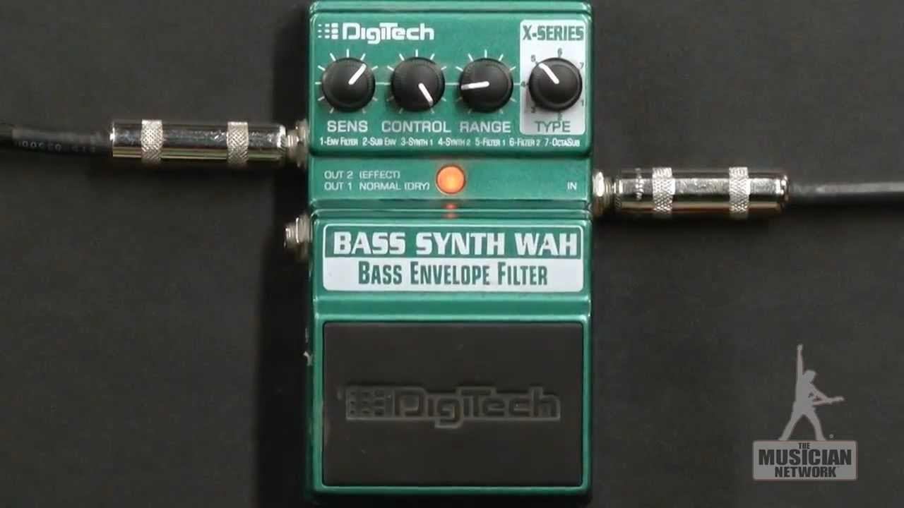 エフェクター試奏】DigiTech | Bass Synth Wah Bass Envelope Filter