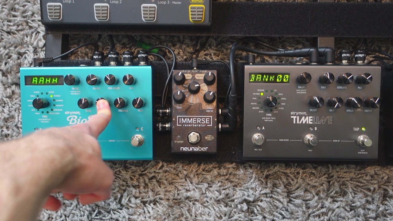 Strymon Timeline & Strymon Big Sky - My Settings for Wide and Deep