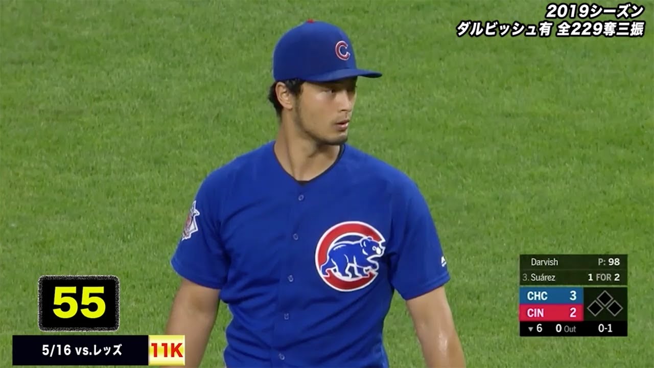 MLB】ダルビッシュ有 2020年シーズン全奪三振【SPOZONE】 - YouTube
