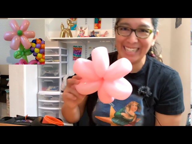 na‪໒꒱*॰ Flower petal jaguard balloon Learn how to make a pretty‬