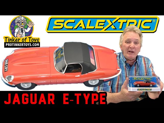 Jaguar E-Type – Red 848CRY - | C4032 | Scalextric - YouTube