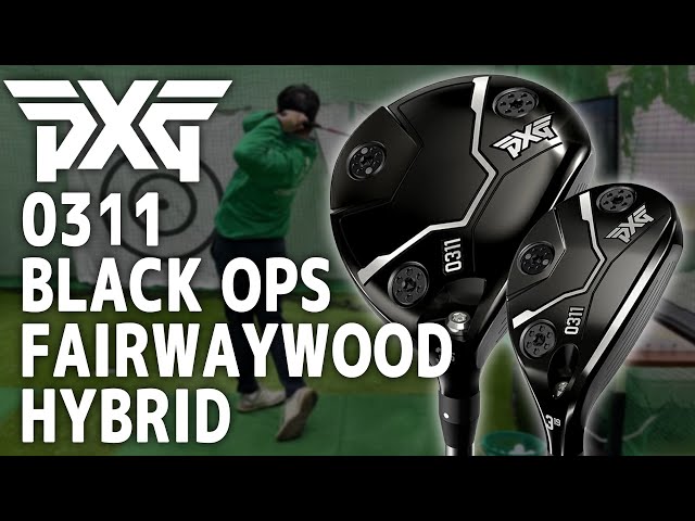 Hit the green with distance and forgiveness! PXG BLACK OPS Fairway