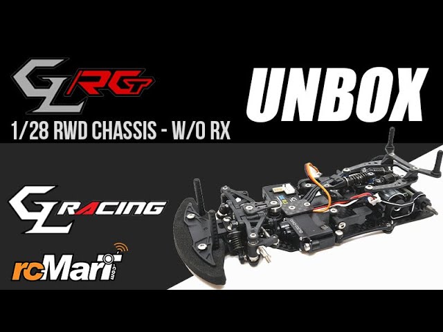 GL Racing GLR-GT 1/28 RWD Chassis Kit w/o Radio System GL-GT-001