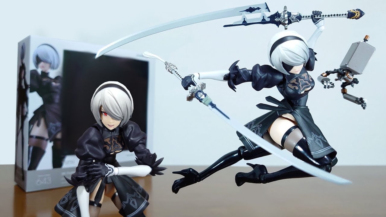 The definitive 2B articulated figure! ? So much movement!] figma