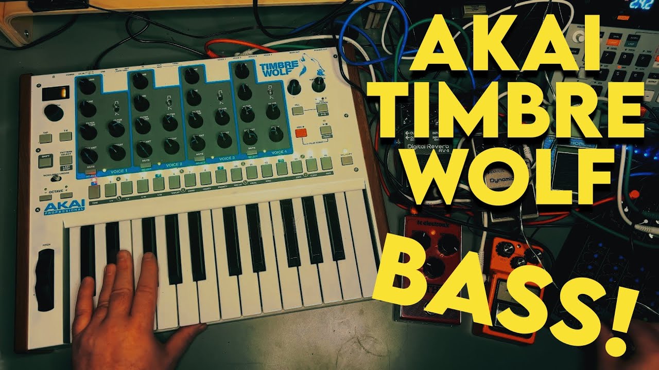 Akai Timbre Wolf sound demo with no talking - YouTube
